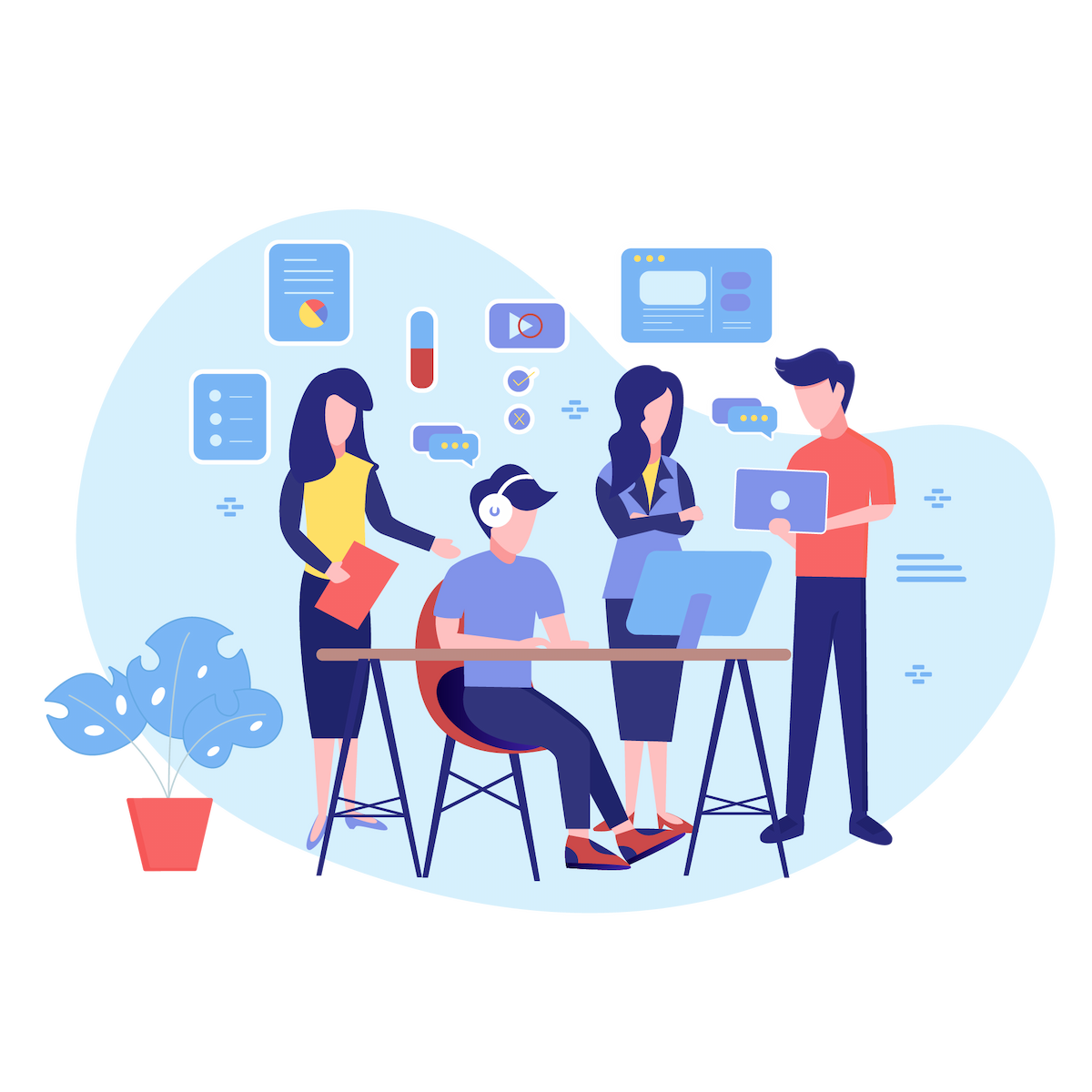 Team Illustration